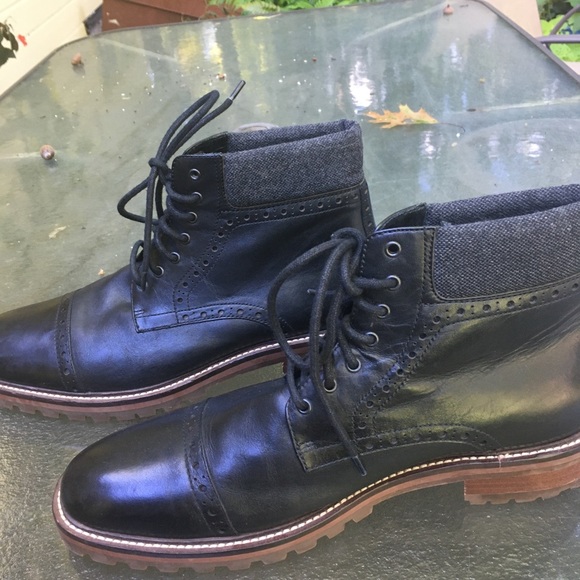Warfield Grand Black Boots 